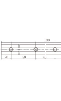 鋁型材槽條連接件二維參數 鋁型材槽條連接件二維參數