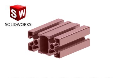 工業(yè)鋁型材3D模型 工業(yè)鋁型材3D模型