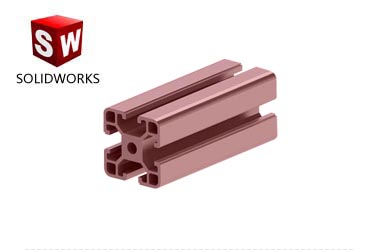 工業(yè)鋁型材3d模型 工業(yè)鋁型材3d模型