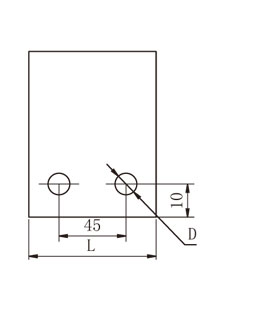 鋁型材雙槽角件物理參數2 鋁型材雙槽角件物理參數2