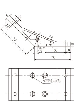 45規(guī)格135度鋁型材角件物理參數(shù) 45規(guī)格135度鋁型材角件物理參數(shù)