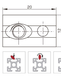 鋁型材彈性螺母物理參數(shù)1 鋁型材彈性螺母物理參數(shù)1